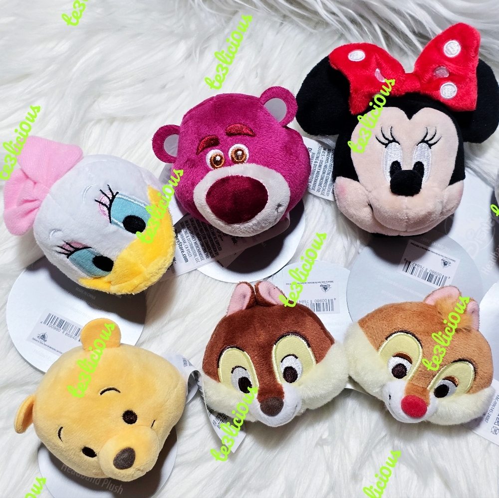 DISNEY PARKS CREATE YOUR OWN CHARACTER PLUSH EARS HEADBAND - Picture 2 of 4